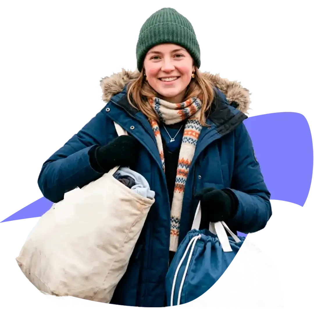 Loja de moda preparada para o inverno